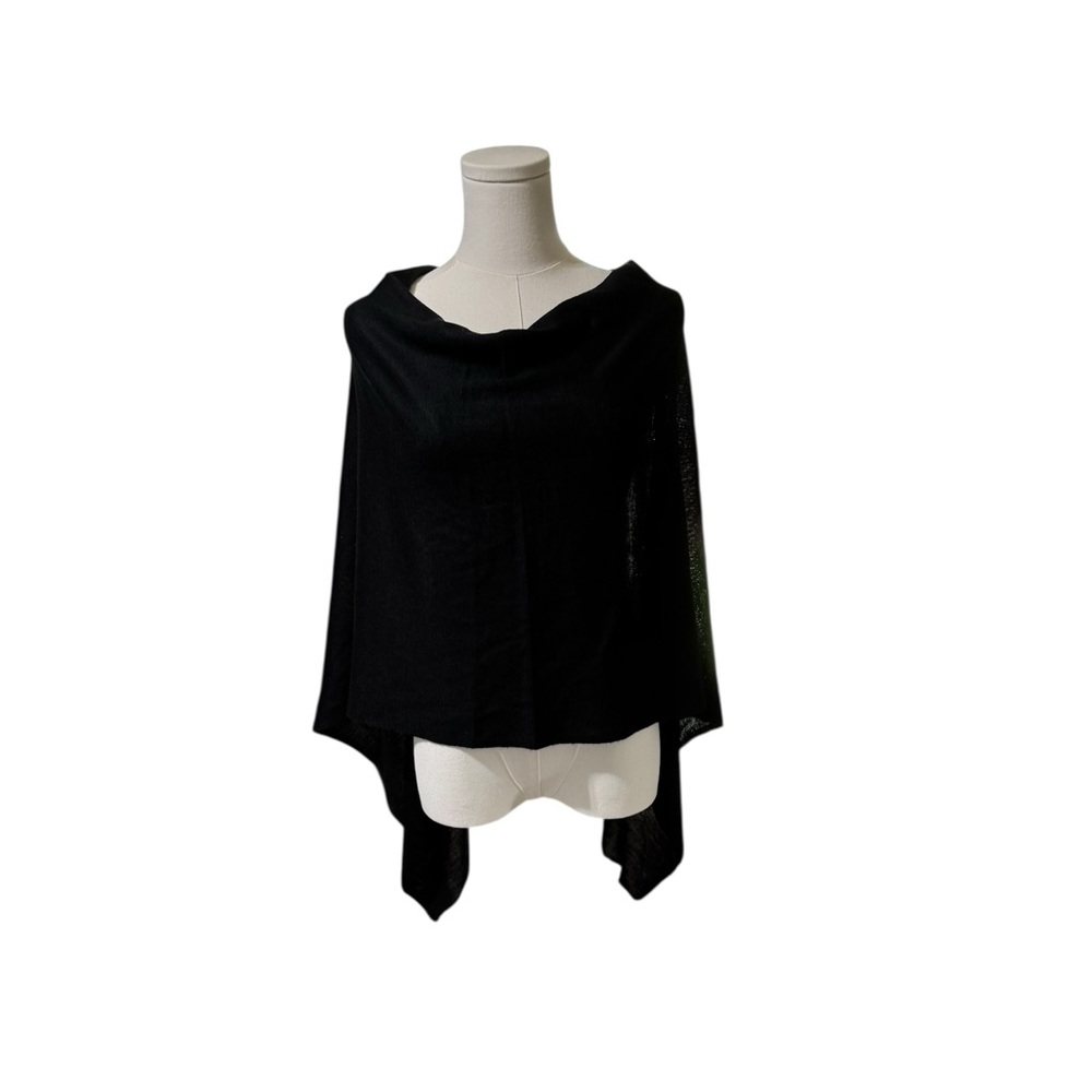 Anna‎ Lane Poncho ONE SIZE NWT Black